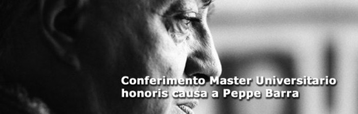 Conferimento Master Universitario honoris causa a Peppe Barra