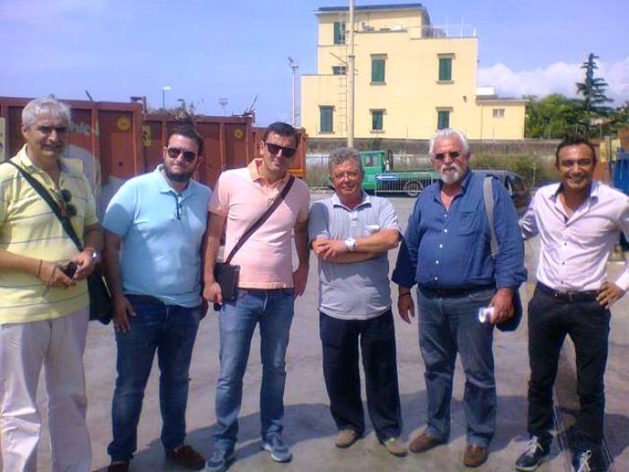 La Grecia studia Portici e il suo metodo di raccolta differenziata. Visita di una delegazione greca nella cittadina vesuviana.
