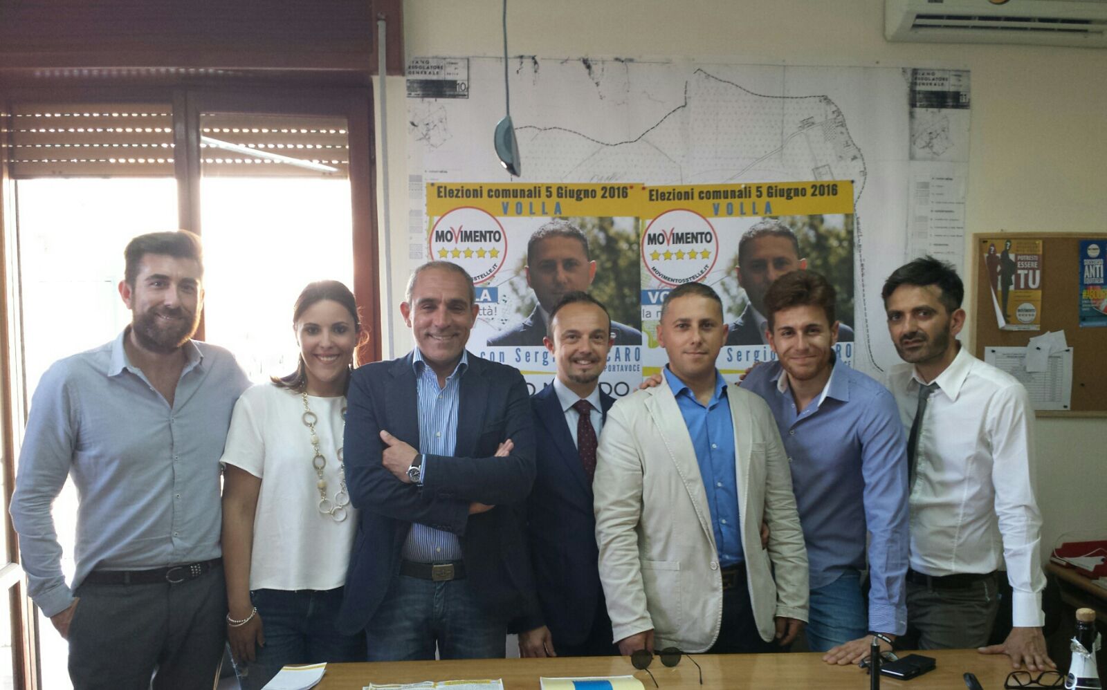 Volla, il candidato sindaco Vaccaro presenta la sua giunta a “5 Stelle”: “Non ci saranno deleghe a tempo indeterminato, il nostro modello è Pomezia”