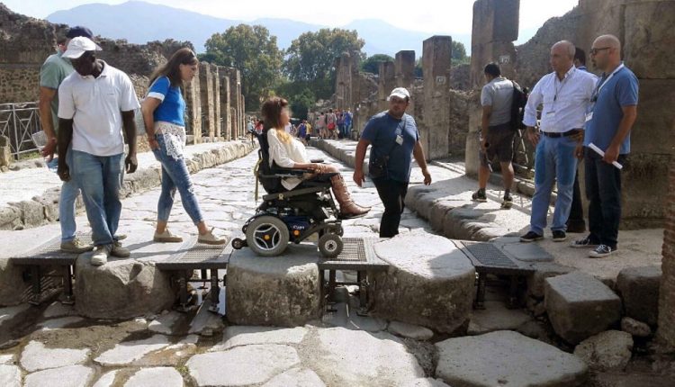 Pompei: percorso disabili per le Terme. Il progetto finanziato da Fondazione Deloitte