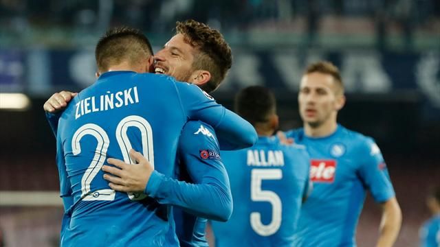 Champions: Napoli-Shakthar Donetsk 3-0, le reti nella ripresa di Insigne, Zielinski e Mertens. Maurizio Sarri ci crede ancora