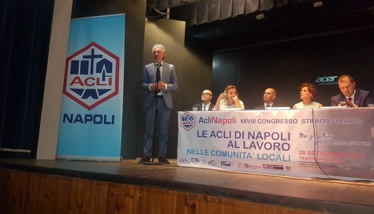 Acli di Napoli a congresso, eletto il nuovo consiglio provinciale, il presidente nazionale Rossini: “Siamo un’associazione popolare, dobbiamo animare le nostre città”