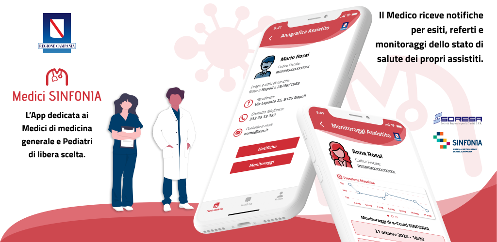 Medici SINFONIA, l’App per i Medici di Medicina generale e i Pediatri di libera scelta L'Ora Medici SINFONIA, l’App per i Medici di Medicina generale e i Pediatri di libera scelta L'Ora