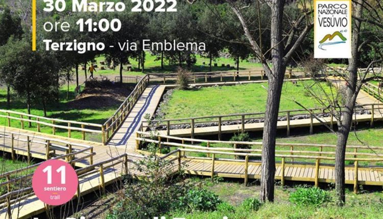 Il prossimo 30 marzo a Terzigno sarà inaugurato un altro sentiero dell’Ente Parco Nazionale del Vesuvio: ingegneria naturalistica e passeggiate per persone con difficoltà motorie