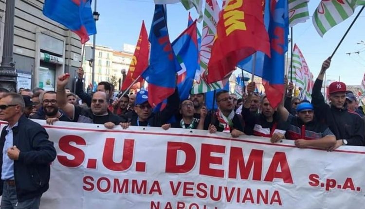 Dema spa: operai senza stipendi, scatta lo sciopero: marcia sulla Regione e appello alle forze politiche locali