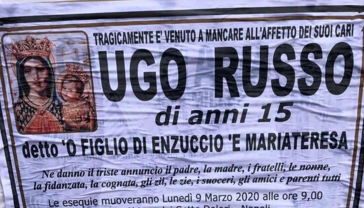 Omicidio del baby rapinatore Ugo Russo, il carabiniere che l’ha sparato è indagato per omicidio volontario