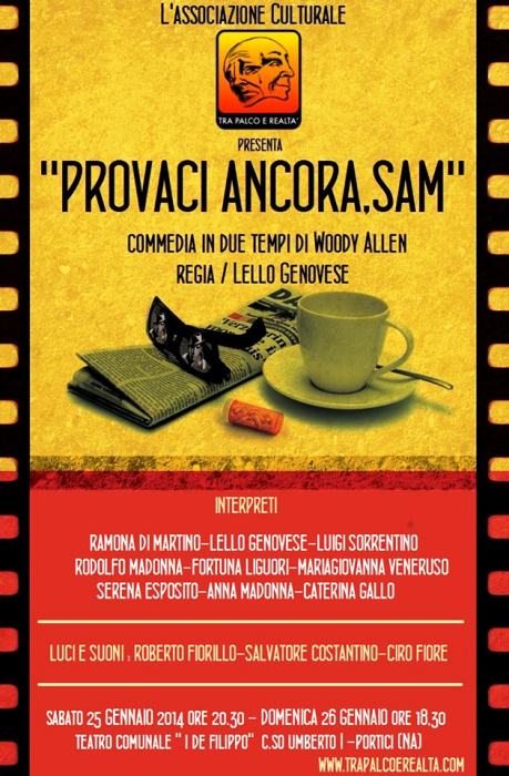 Tra Palco e Realtà in Provaci ancora Sam: una commedia di W. Allen al Teatro De Filippo di Portici