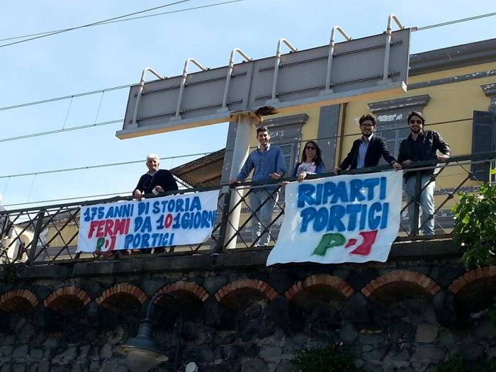 “175 anni di storia fermi da 101 giorni”: Il PD di Portici scende in campo per la riapertura della storica ferrovia