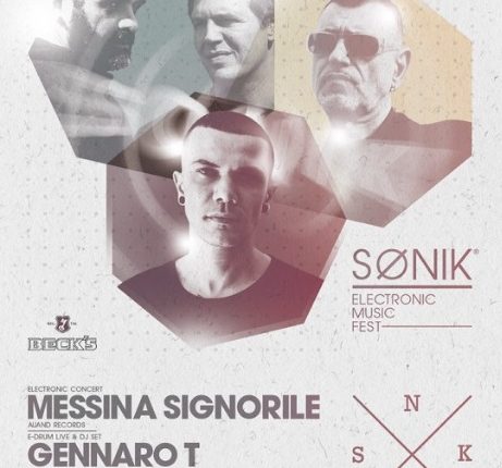 SØNIK, alla Galleria 19 tutto in una notte con Marco Messina, Mirko SIgnorile, Angelo Perna, Gennaro T e i visual di Loredana Antonelli