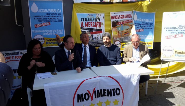 Portici verso il voto. I 5 stelle in trincea a Portici con i big del Movimento nazionali e regionali: “L’ultimo in produttività dei Parlamentari torna a Portici non rispettando il mandato”