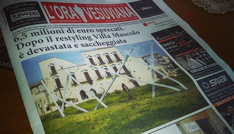 Accordo tra Accademia della Belle Arti, Comune di Portici e Gepagroup Scarl: un “polo” culturale a Villa Mascolo