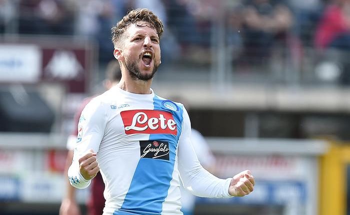 Dries Mertens prolungherà il suo rapporto con il Napoli fino al giugno 2020