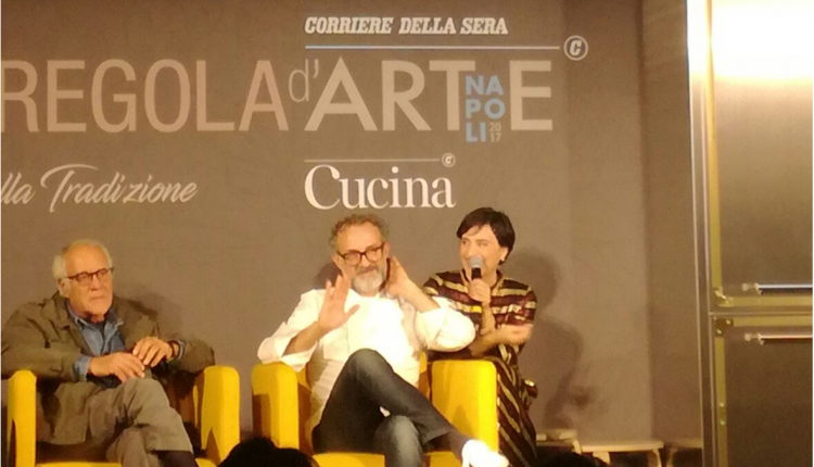 L’annuncio a ‘Cibo a regola d’arte’ la kermesse Corriere della Sera: Massimo Bottura aprirà Refettorio a Napoli