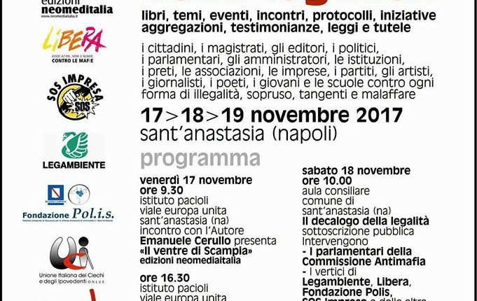 Giornate della Legalità a Sant’Anastasia – Libera, Parlamentari, Legambientee associazioni uniti vs la Camorra