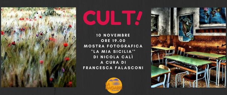 Rassegna cult al Gourmeet- Venerdì 10 novembre “La mia Sicilia” di Nicola Calì