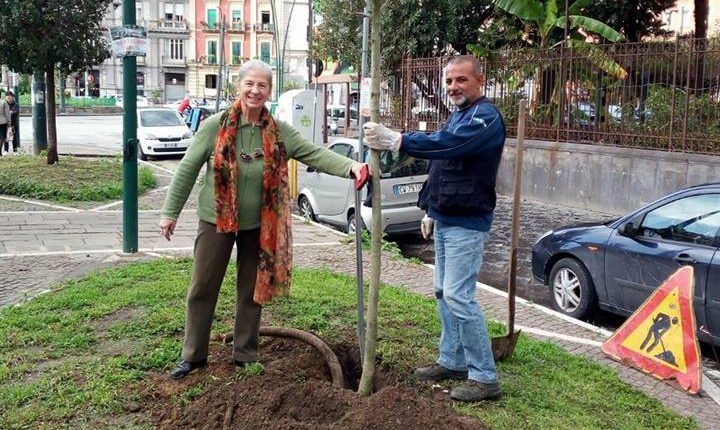 Napoli – Piantati 13 alberi nella Prima Municipalità. Va avanti il progetto “Un albero per la vita”