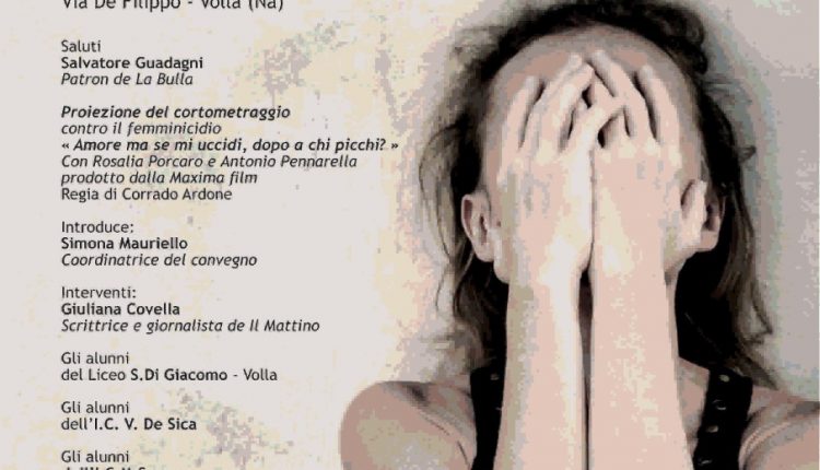 VOLLA – Il 25 Novembre, presso la Bulla eventi, un convegno sulla violenza contro le donne