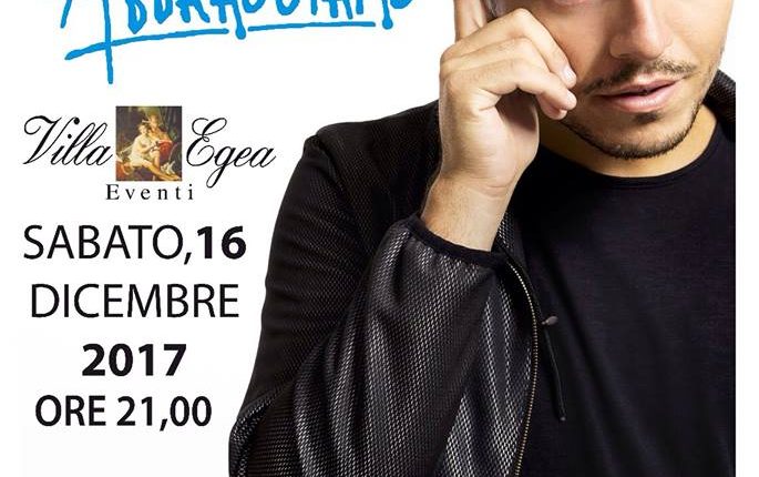 CENA SPETTACOLO – Nella splendida location di Villa Egea, l’abbraccio del gusto degli chef con la musica di Andrea Sannino