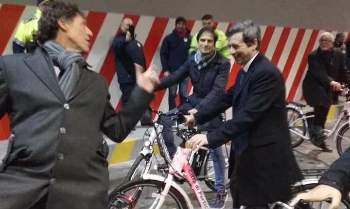 PORTICI IN BICICLETTA – Il ministro Orlando nella città del Granatelloi: parte il nuovo servizio di bike sharing comunale