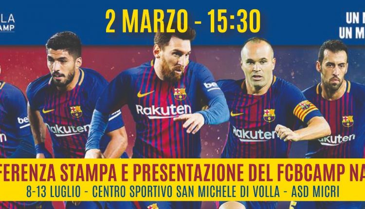 LA CANTERA DEL BARÇA PER LA PRIMA VOLTA A NAPOLI, ARRIVA A VOLLA IL CAMP UFFICIALE DEL FC BARCELONA