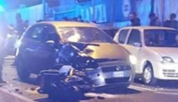 Tragedia a Torre del Greco: in un inciente muore un centauro 23enne, grave la fidanzata