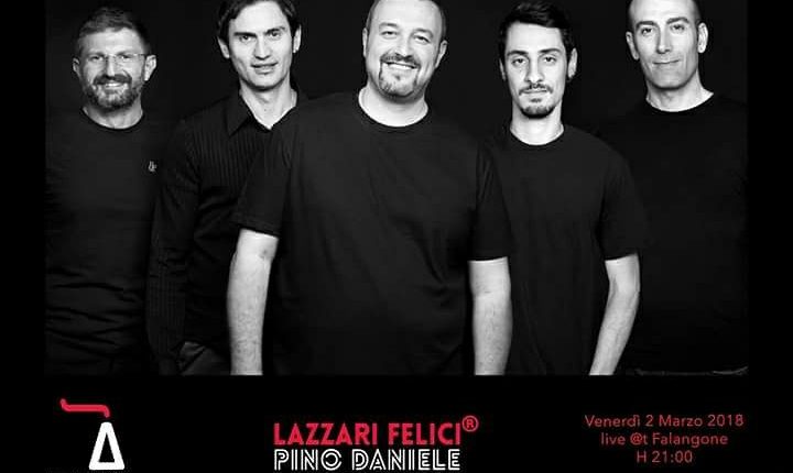 Al Falangone di San Giuseppe Vesuviano, il ritmo dei Lazzari Felici per il  Pino Daniele Tribute