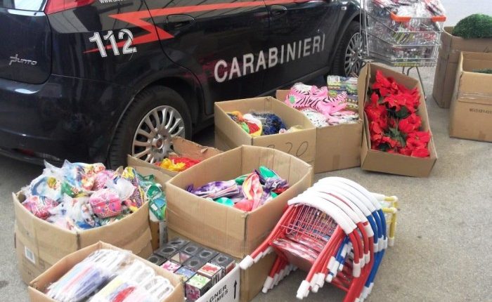 Scoperta dai carabinieri di Ercolano  la grande truffa dei giocattoli: sequestrato carico di ditta fantasma con sede a Portici