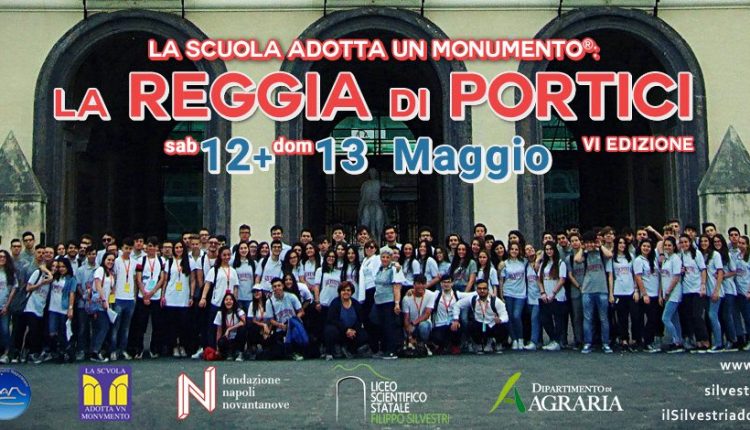 La Scuola adotta un Monumento: i ragazzi del Liceo Silvestri di Portici adottano la Reggia. Due giorni di visite guidate all’interno di “Tutta nata storia”