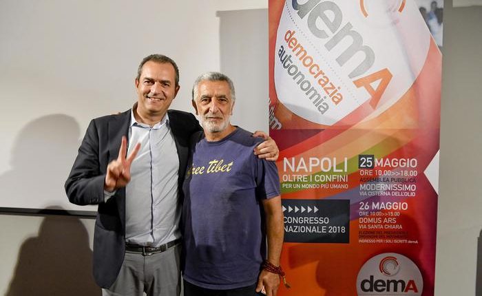 Luigi de Magistris, con demA accanto a deboli: “Noi alternativa al Governo più a destra della storia del Paese”