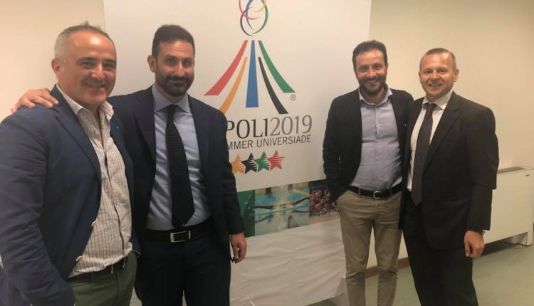 Tutto pronto per le Universiadi: il Comune di Cercola protagonista con la struttura sportiva di Caravita