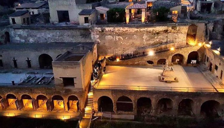 Herculaneum Experience, percorsi serali: dal 14 luglio tutti i venerdì e sabato fino a settembre