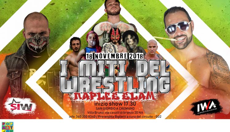 Il grande wrestling torna a San Giorgio a Cremano. Il prossimo 18 novembre, alla Fonderia Righetti di Villa Bruno