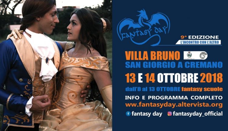 San Giorgio a Cremano capitale del Fantasy: dDall’8 al 14 ottobre decine di eventi in Villa Bruno  sul tema: “L’incontro con l’altro”