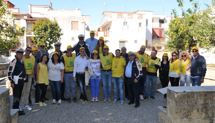 Sindaco, giunta,volontari e Polizia Municipale