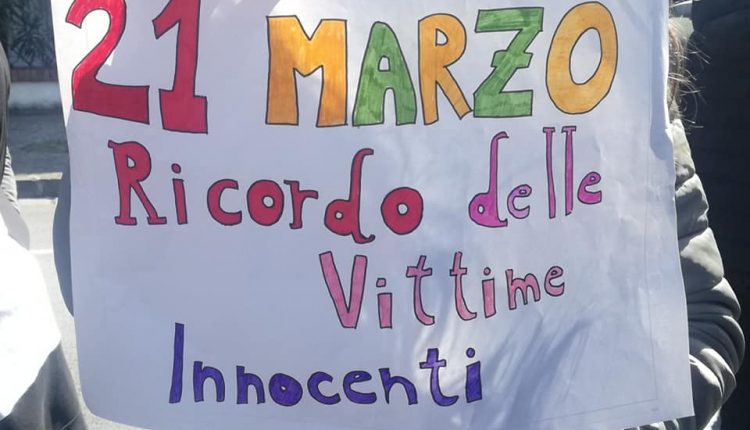 STUDENTI E CITTADINI IN MARCIA PER LA LEGALITA’ ‘21 marzo: Giornata dell’Impegno Civico’ a San Sebastiano al Vesuvio 