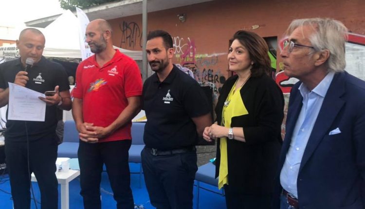 Mattarella inaugura le Universiadi con Conte, Di Maio e Fico. Ieri sera a Cercola presentate le tappe vesuviane col sindaco Fiengo, Davide Tizzano e tantissimi giovani sportivi