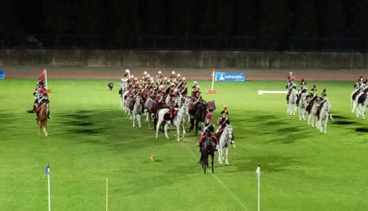 Carosello storico dei Carabinieri a Cercola, rievocato episodio di Pastrengo allo stadio ‘G.Piccolo’