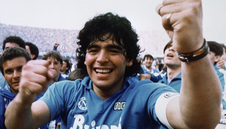 Diego Maradona, Naples, Italy