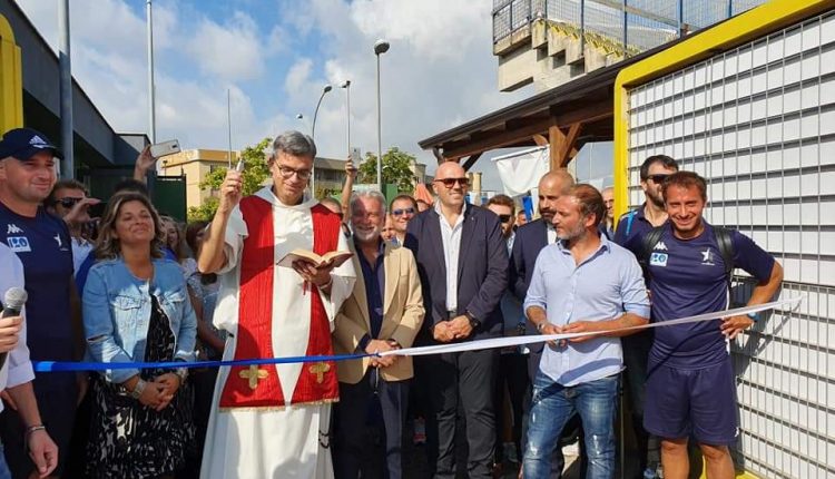 STADIO A. DE CICCO TUTTO IN VERDE FESTA PER L’INAUGURAZIONE DEL MANTO ERBOSO