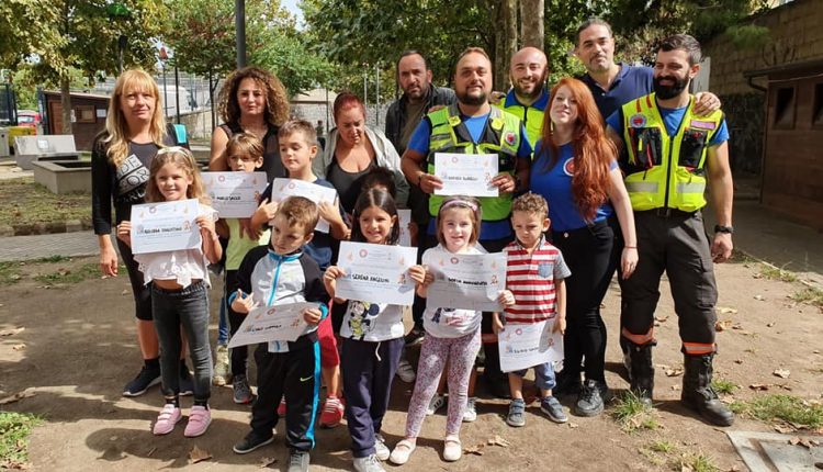 “Protezione Civile Camp”: a San Giorgio a Cremano il 27 ottobre terzo appuntamento con bambini e famiglie nel parco Antonia Custra