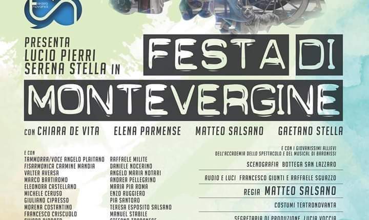 AL TEATRO SUMMARTE – Festa di Montevergine  a Somma Vesuviana con Lucio Pierri e Serena Stella per la regia Matteo Salsano