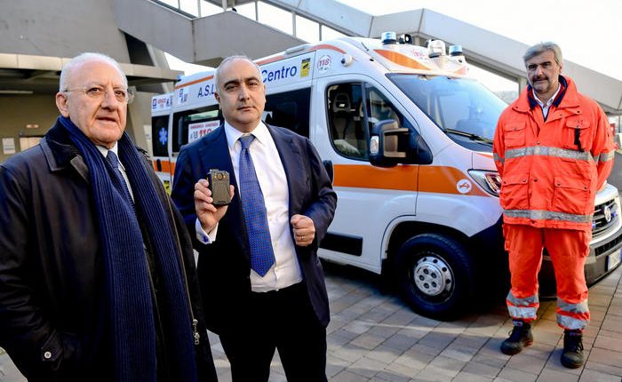 Da oggi ambulanze con telecamere, presentata anche la bodycam per gli operatori del pronto soccorso