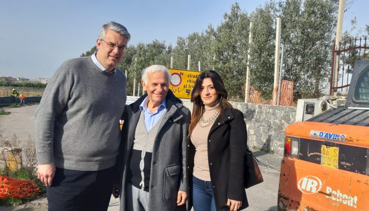 A San Giorgio a Cremano: Via Cupa Mare, ripartono i lavori, il sindaco Zinno: “Dopo 10 anni restituiamo alla città un’ arteria fondamentale per il territorio”