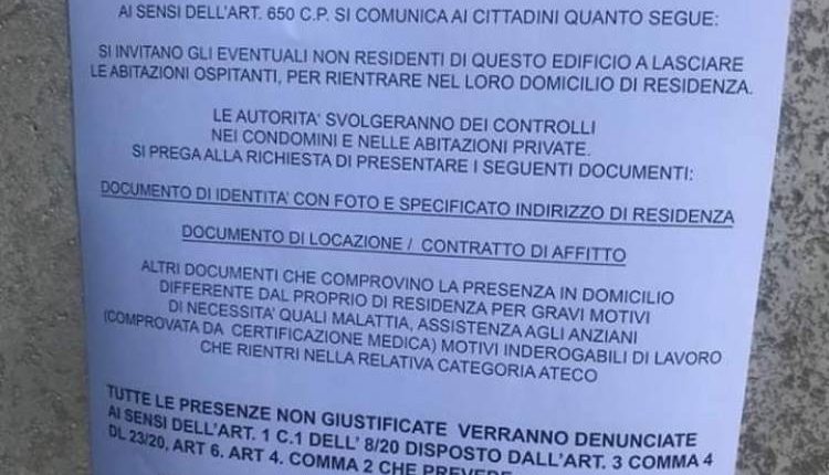 Coronavirus a Napoli, allarme dalla Questura: falsi annunci di controlli in abitazioni