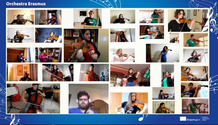 Europa: Orchestra Erasmus esegue concerto “a distanza”: “Uniti da musica e valori, gli studenti danno un messaggio di speranza’’