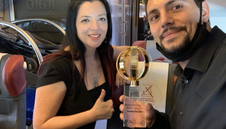 Luna Cecilia Kwok ed Emanuele Pellecchia vincitori del Globo d’Oro 2020 come miglior corto per L’amore oltre il tempo
