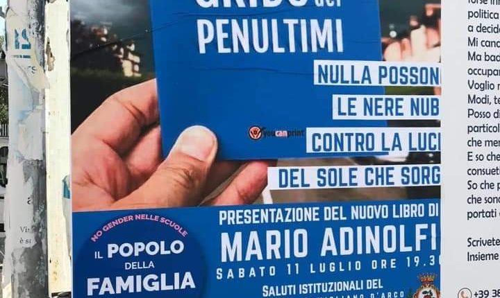 I giovani e la sinistra di Pomigliano contro la manifestazione di Mario Adinolfi di domani. Michele Tufano: ” Stracciate subito questo manifesto altrimenti vi mostreremo come Pomigliano accoglie gli omofobi”