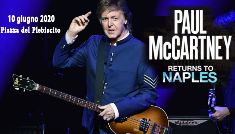 Paul McCartney a Napoli, al via i rimborsi per i biglietti del concerto annullato