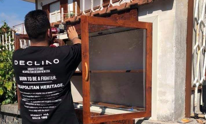 LA CULTURA FREE – A San Sebastiano al Vesuvio grazie all’artigiano Orlando Zuccoli e all’Associazione Culturale Matilde Serao in arrivo una Little free Library