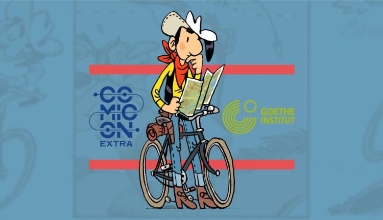 Goethe – Comicon: “In bici con Lucky Luke” in mostra fino al 18 dicembre a Palazzo Sessa